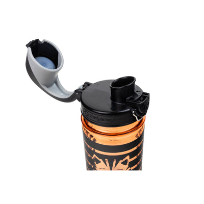 Nalgene Grip-n-Gulp Sustain Water Bottle 0.35L, Orange Tiger
