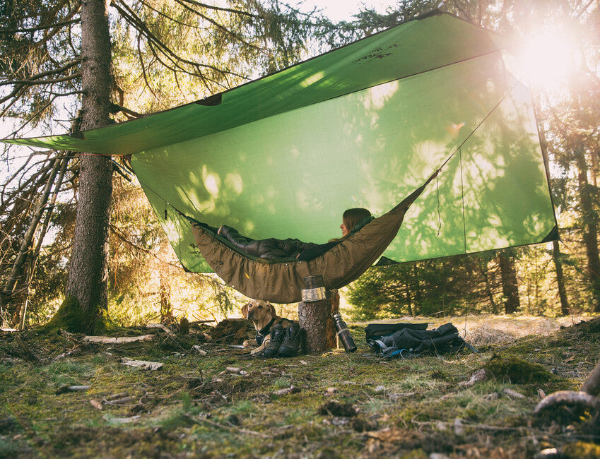 Amazonas Traveller Camping Tarp with Rain Cover for Hammocks