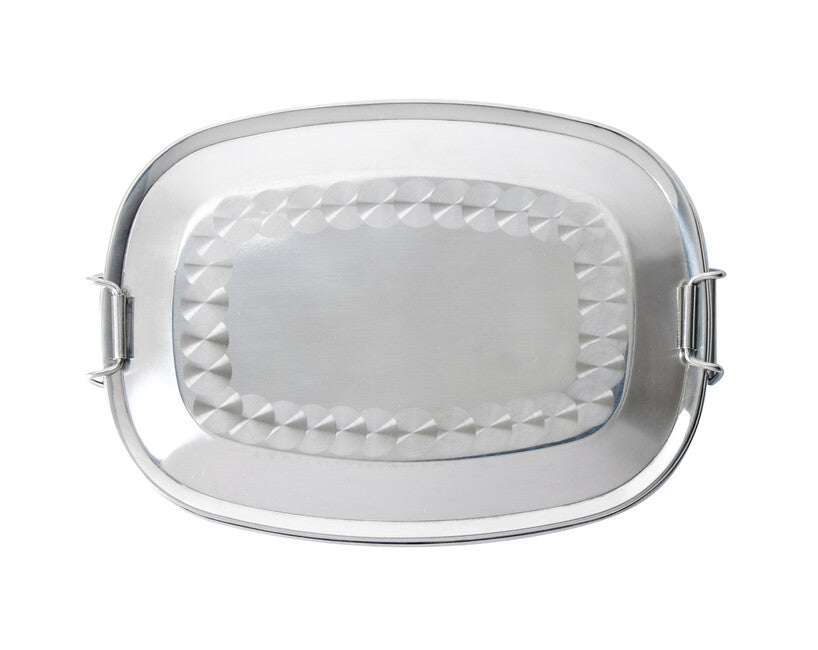 BasicNature Lunch Box Stainless Steel 0.45l