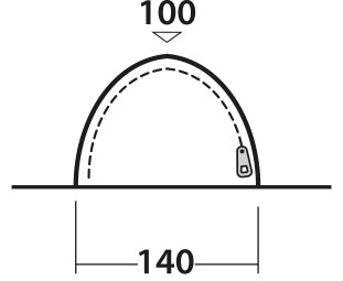 Easy Camp Comet 200 Dome Tent, 2 Person