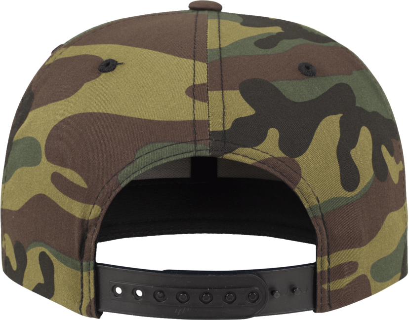 Brandit Camo Classic Snapback Cap, Woodland