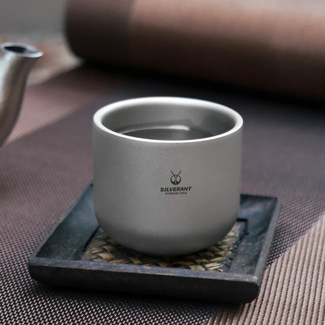 Silverant Double-Wall Titanium Tea Cup 125ml