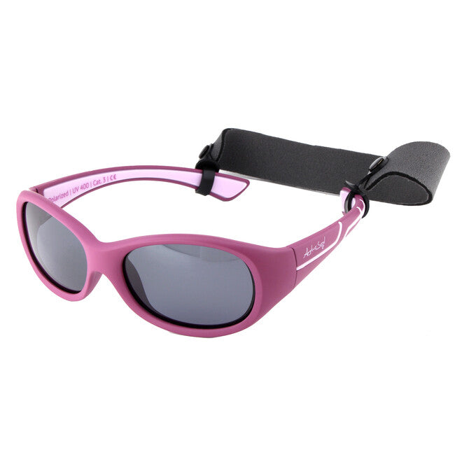 ActiveSol Kids @school sports Polarized Children's Sunglasses, Berry/Pink