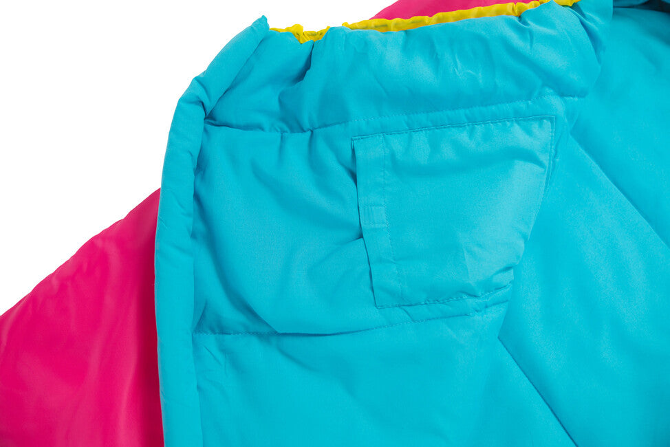 Grüezi-Bag Kids Colorful Grüezi Children's Sleeping Bag, Rose