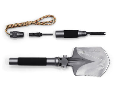 Origin Outdoors 10 in 1 Folding Shovel with Pouch