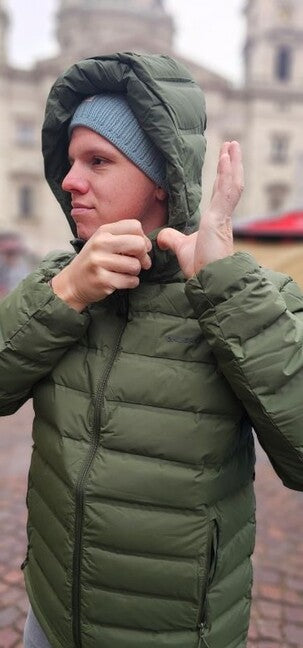 HUSKY Donnie Men's Down Jacket, Khaki