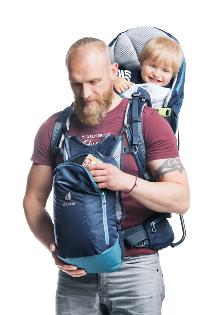 Deuter Kid Comfort Pro Hiking Child Carrier, Midnight