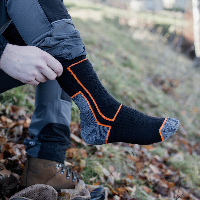 Bennon Trek Sock Trekking Socks Black/Orange