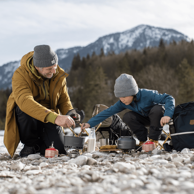 PRIMUS EasyFuel II Piezo Gas Camping Stove