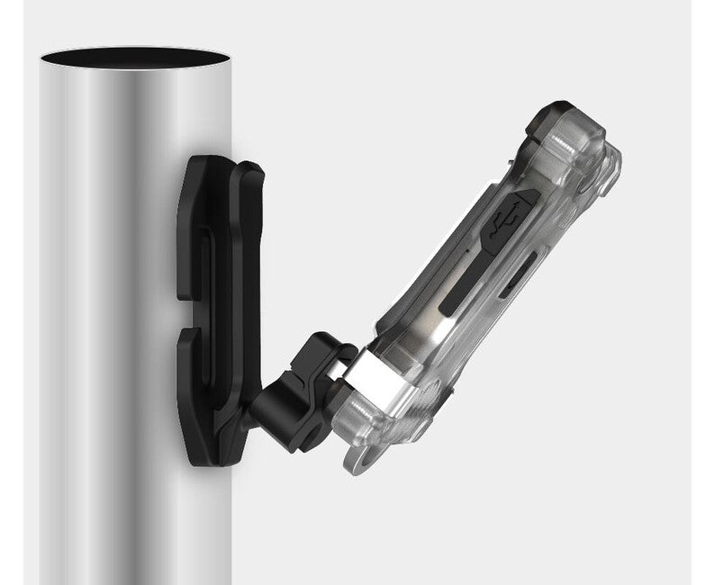 Armytek Zippy ES LED Flashlight and Keychain Set, Grey