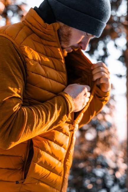 HUSKY Dresles Men's Vest, Mustard