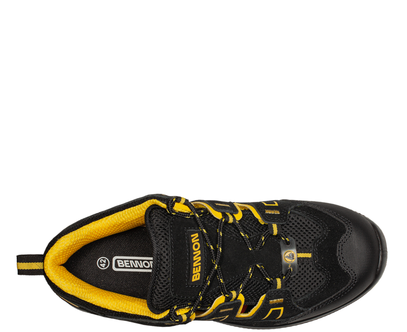 Bennon Alegro O1 ESD Work Sandals, Yellow