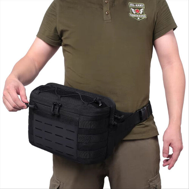 DRAGOWA Tactical Havoc Multifunctional Tactical Bag, Black