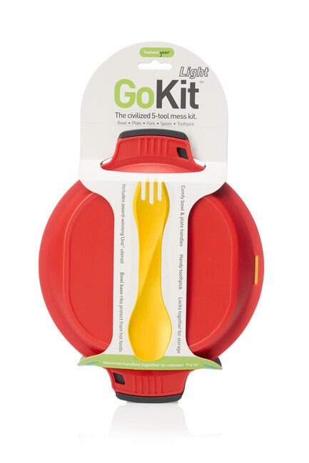 Humangear GoKit Meal Container Charcoal Red Basic
