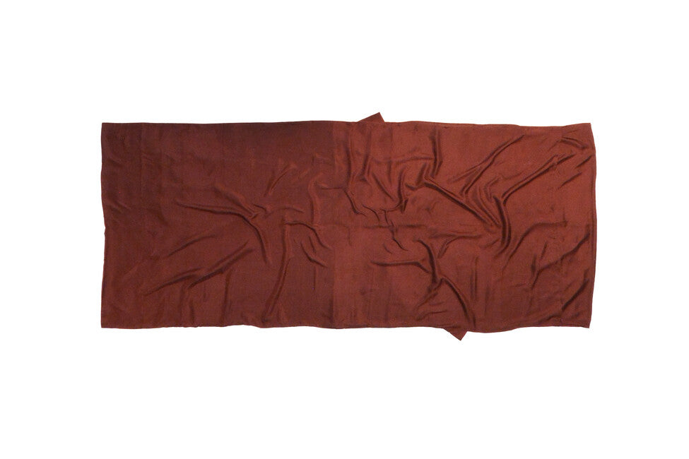 Origin Outdoors Silk Rectangular Sleeping Bag Liner, Burgundy