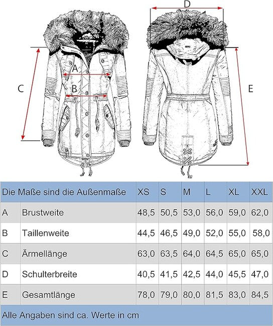 Marikoo Women's Winter Jacket with Hood La Viva Princess