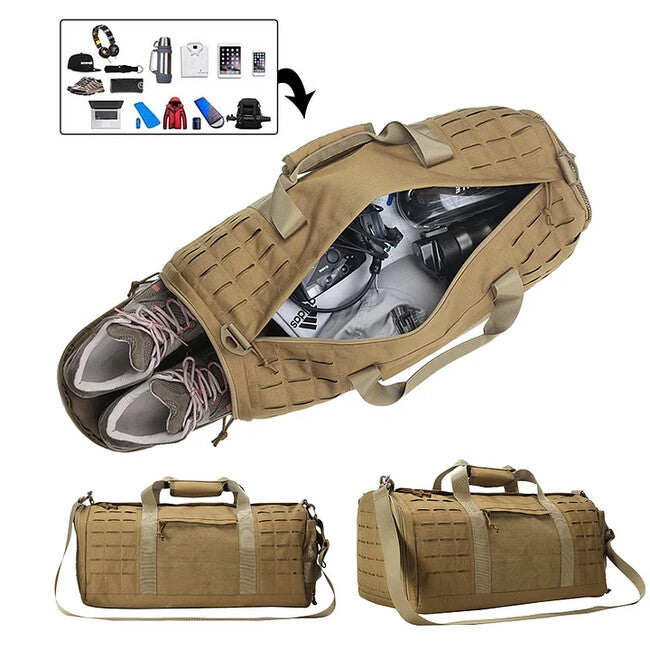 Dragowa Tactical Travel Bag 36L, Black