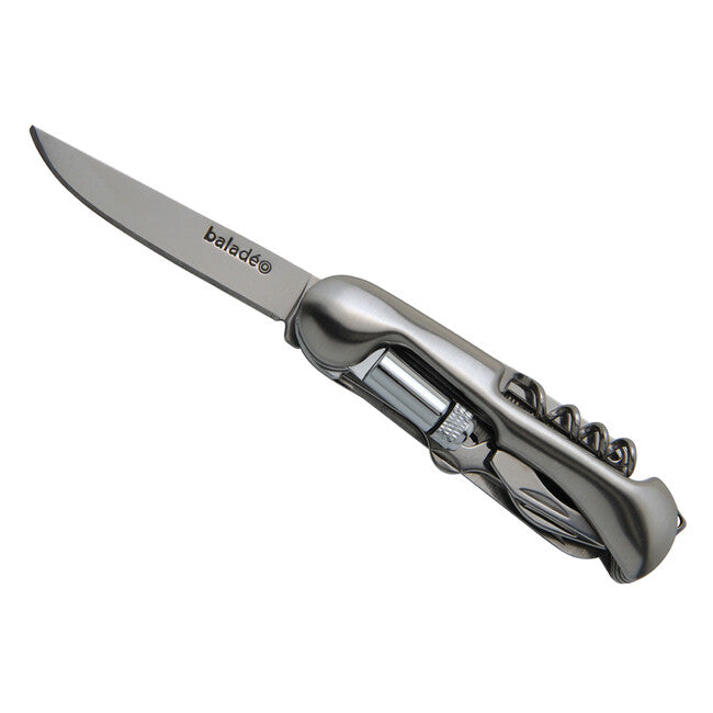Baladeo ECO164 Barrow Multifunctional Knife, 12 Functions, Stainless Steel