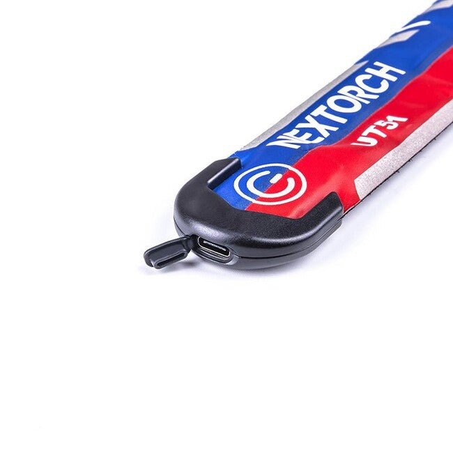 NexTorch UT51 L Flashing Safety Tape, Red-Blue