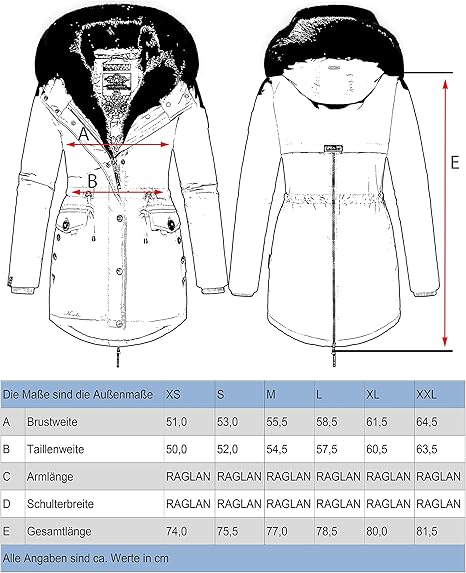 Navahoo Women's Winter Parka Sweety Deluxe, Rose