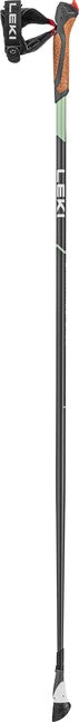 LEKI Nordic Walking Poles Smart Response, Dark Anthracite-Smoke Green-White