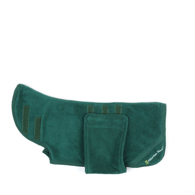 Mountain Paws Dog Robes Large, Green