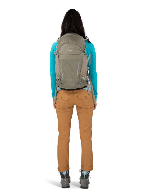 Osprey Hikelite 26 Hiking Backpack, Tan Concrete