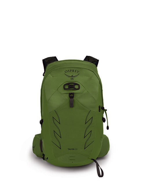 Osprey Talon 22 Hiking Backpack, Green/Black