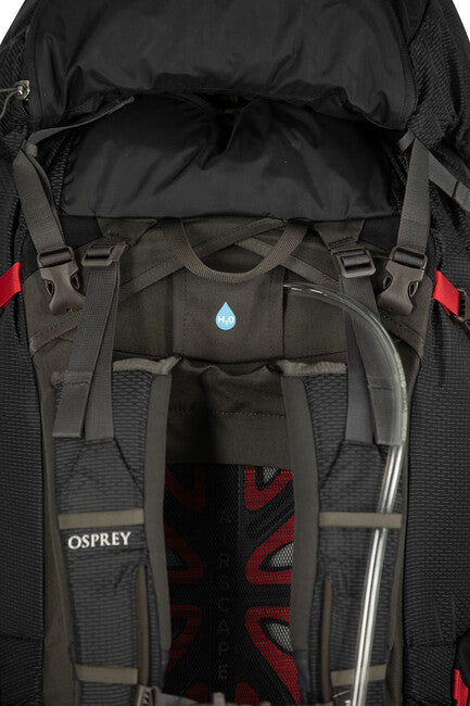 Osprey Aether Plus 100 Backpack, Black