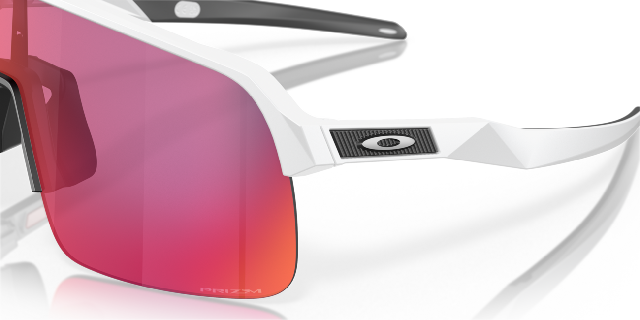 Oakley Sutro Lite Sunglasses, Matte White Frame, Prizm Road Lenses