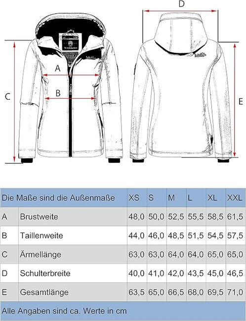 Marikoo Women's Transitional Hoodie Jacket, Blackberry