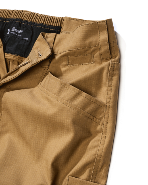 Brandit Tactical Ripstop Pants, Camel