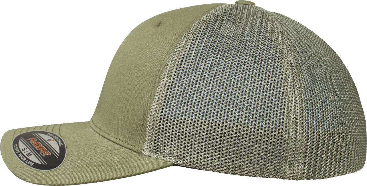 Brandit Flexfit Mesh Trucker Cap, Buck
