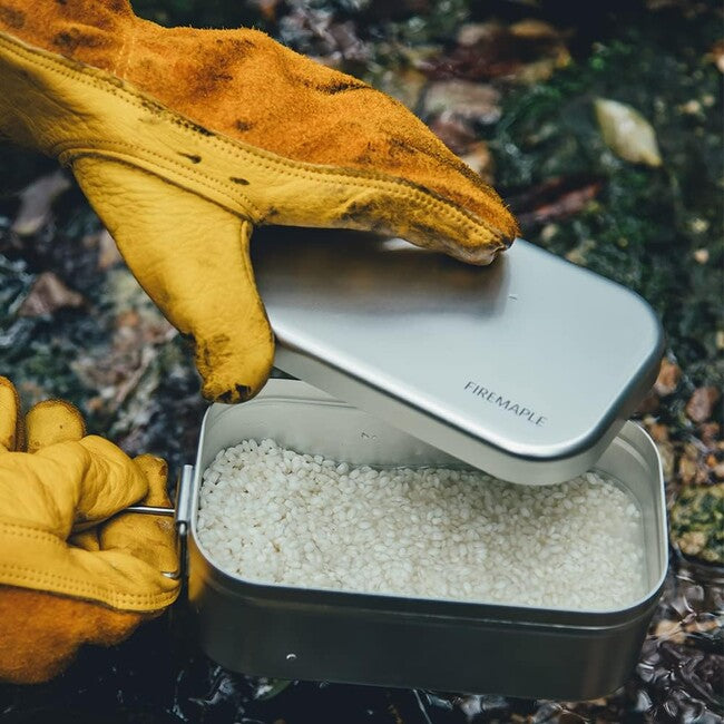 Fire Maple Aluminum Lunch Box with Lid Frost 800ml