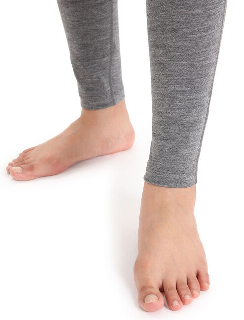 Icebreaker Women's Merino 200 Oasis Leggings, Grey