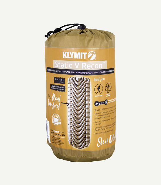 Klymit Static V Sleeping Pad, Recon