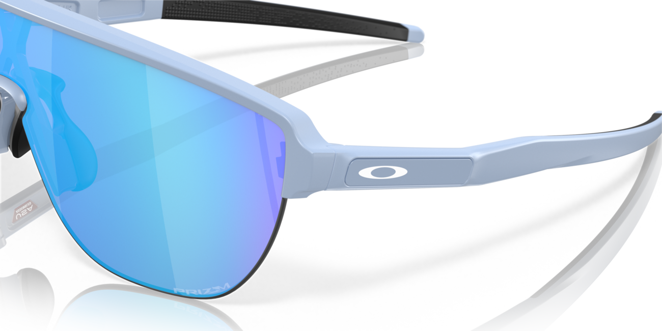 Oakley CORRIDOR Sunglasses 42, Matte Stonewash Frame, Prizm Sapphire Lenses