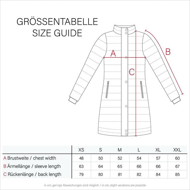 Marikoo Women's Quilted Hooded Jacket Abendsternchen