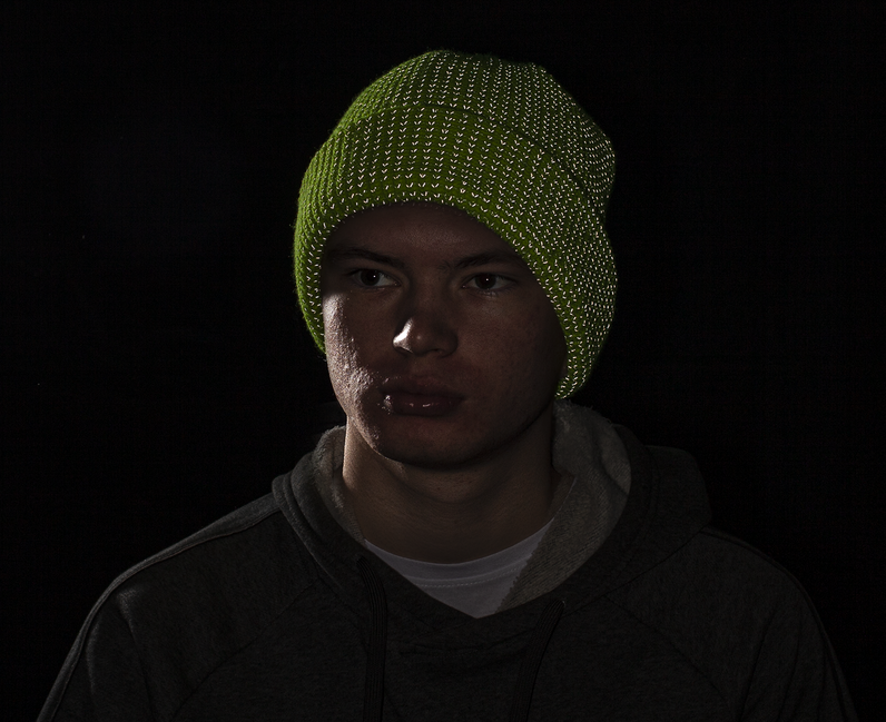 Bennon Reflectos Polyacrylic Beanie, Yellow