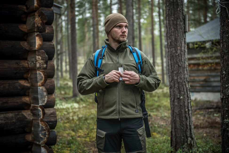 Helikon-Tex Classic Army Fleece Jacket 300g/m2, Navy Blue