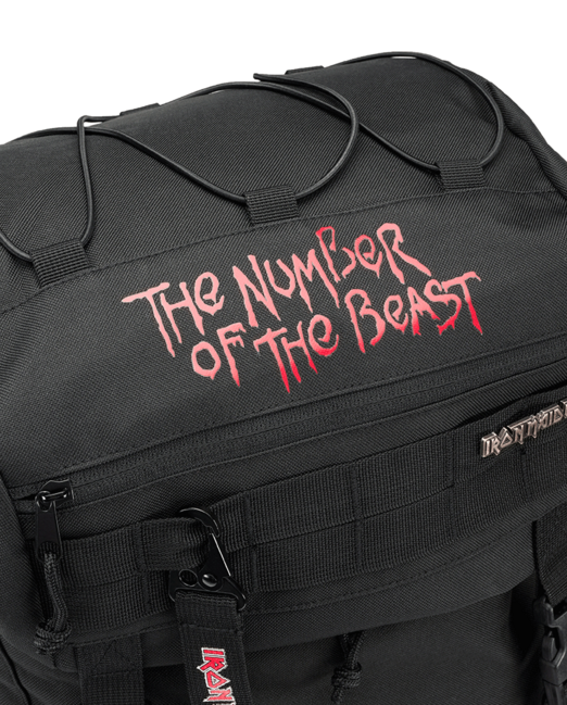 Brandit Iron Maiden Festival Backpack 40L, Black