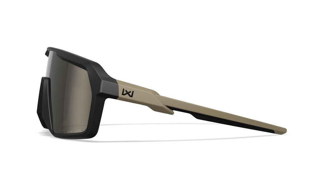 Wiley X Citadel Γυαλιά Ηλίου Captivate tungsten mirror/matte black/tan