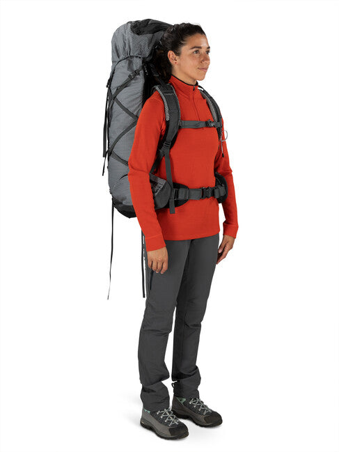 Osprey Ariel Pro 75 Backpack, Silver Lining
