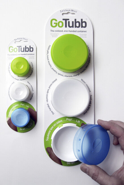 Humangear GoTubb Set κουτιά αποθήκευσης, πολύχρωμο, M