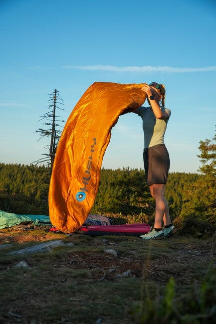 HUSKY Synthetic Three-Season Extended Sleeping Bag -10°C, Mustard