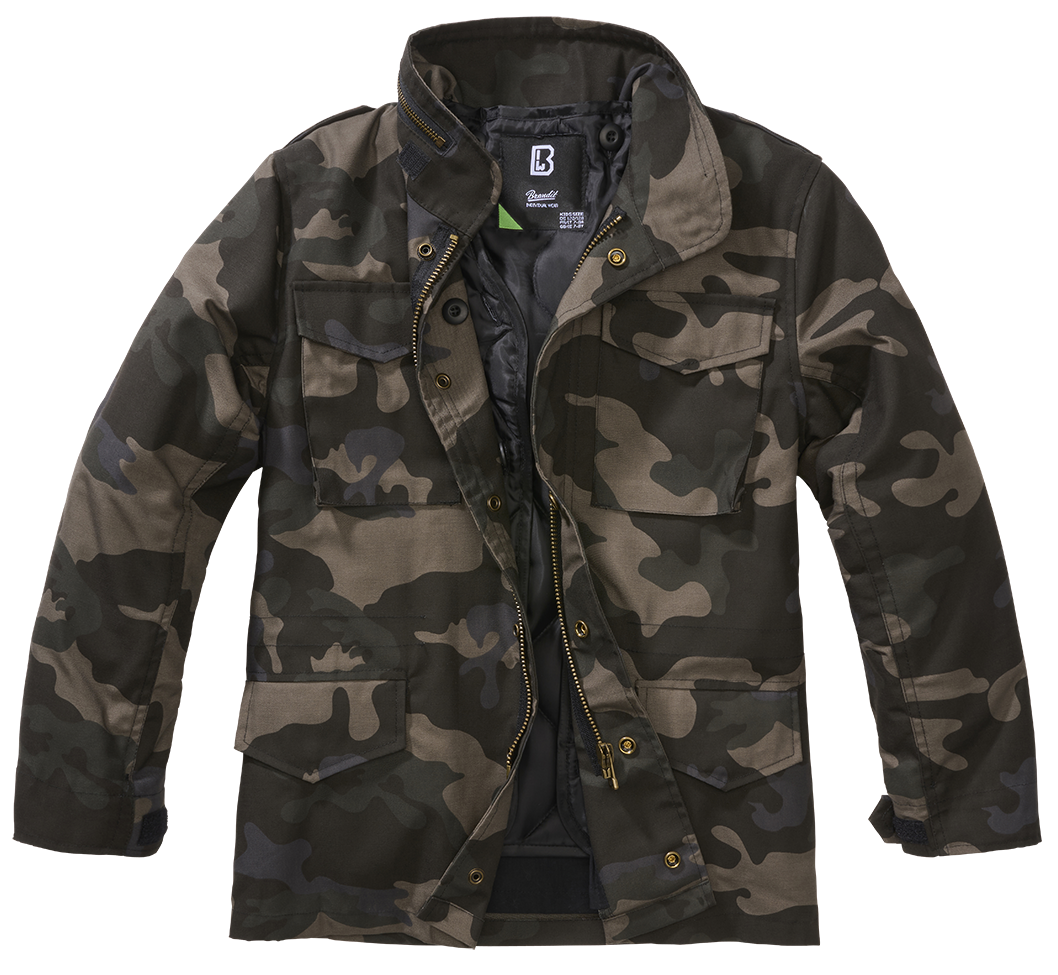 Brandit M65 Standard detská bunda, Darkcamo