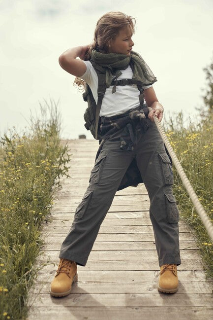 Brandit Pure Pants, Dark Camo