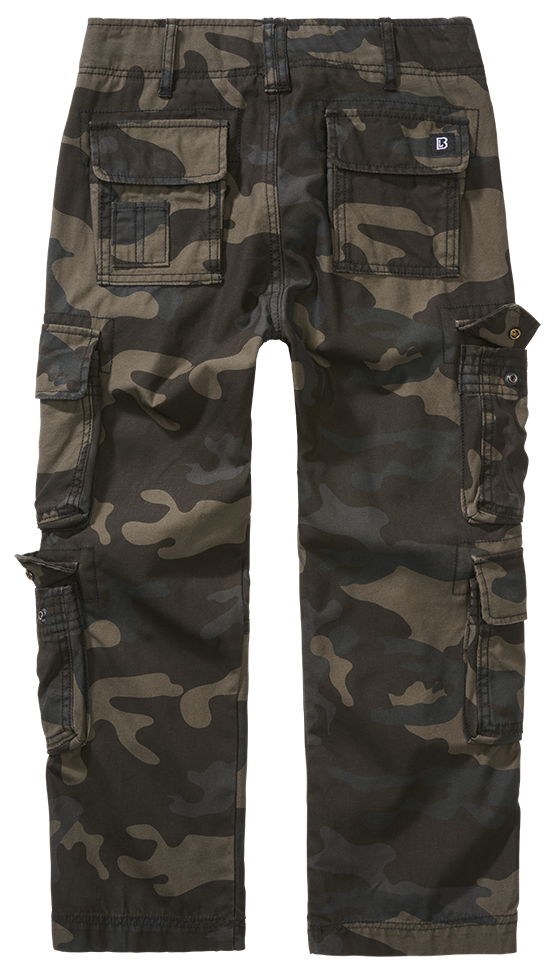Brandit Pure detské nohavice, darkcamo