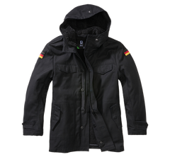 Brandit BW kids' parka, black