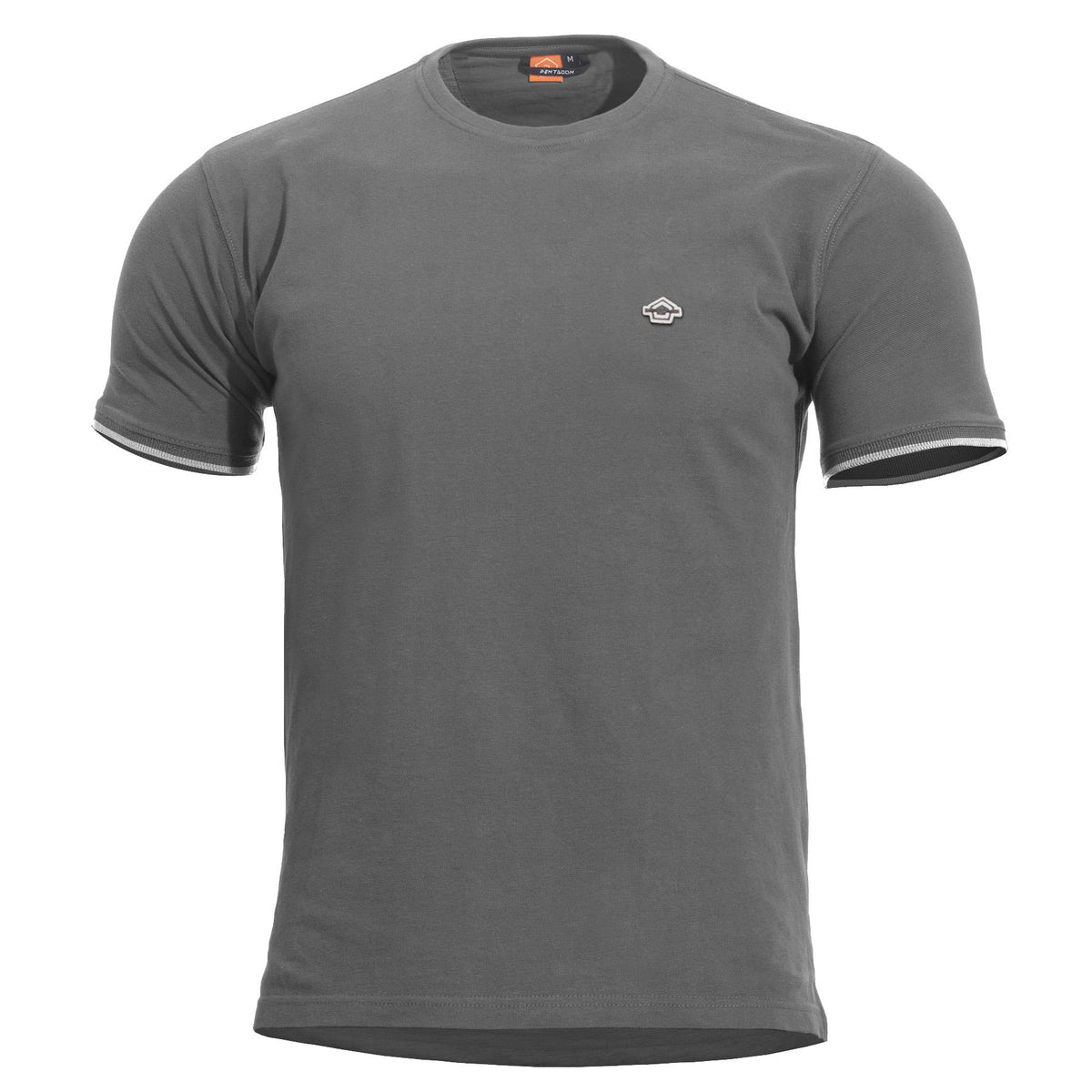 Pentagon Levantes Stripes T-Shirt, Grey